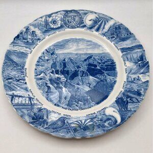 Johnson Brothers England Arizona State Commemorative China Plate Grand Canyon